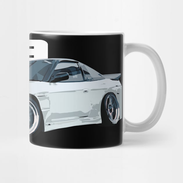 White S13 Drfit by cowtown_cowboy